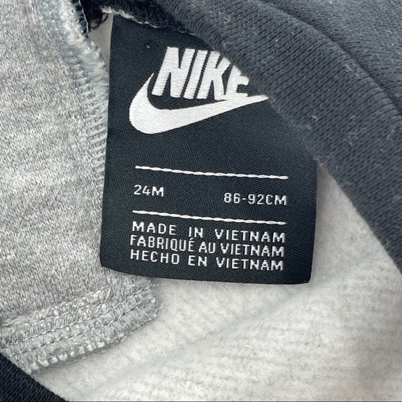 Nike Air Boys Colorblock Sweatshirt Size 24 Months - Picture 5 of 6